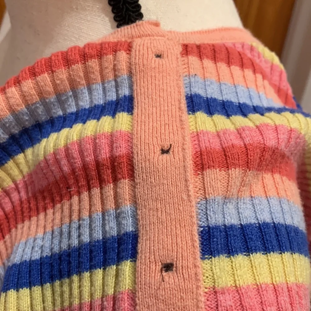 American Eagle pastel striped crop top - Picture 3 of 5